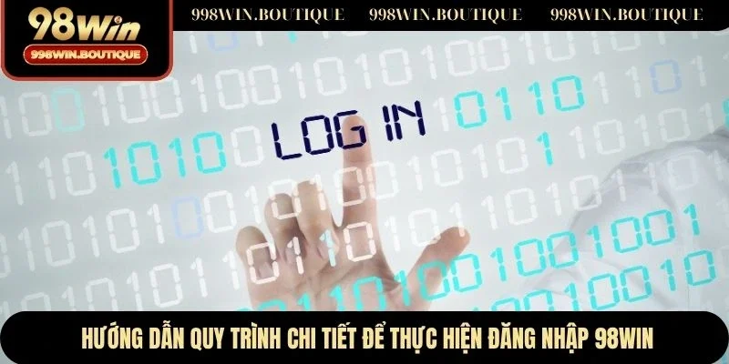 Hướng dẫn quy trình chi tiết để thực hiện đăng nhập 98WIN