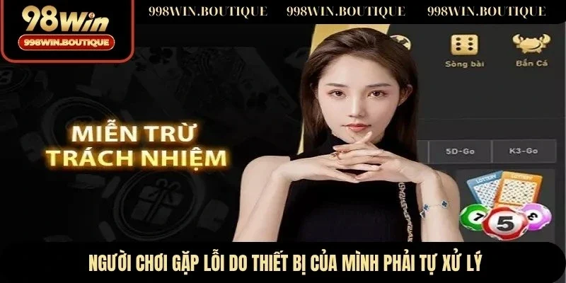 Người chơi gặp lỗi do thiết bị của mình phải tự xử lý