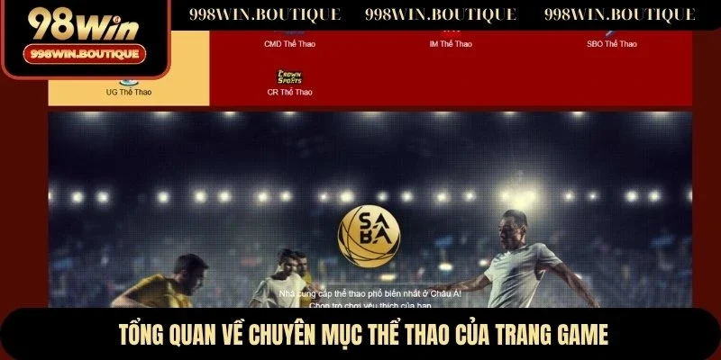 Tổng quan về chuyên mục thể thao của trang game